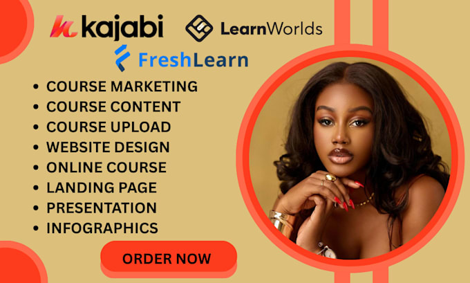 Setup your lms, online course or membership on kajabi, freshlearn or ...