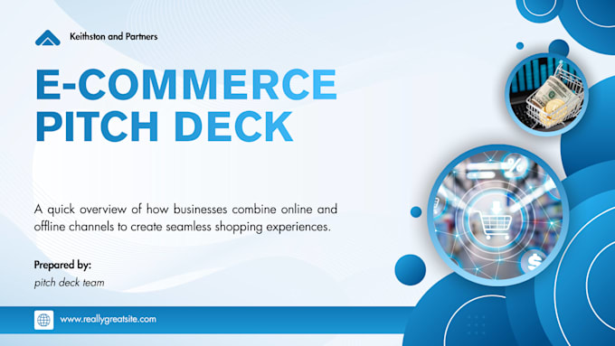 design ecommerce pitch deck business startup pitch deck investment deck