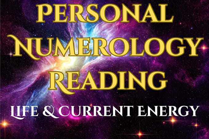 create personal numerology reading life and current energy