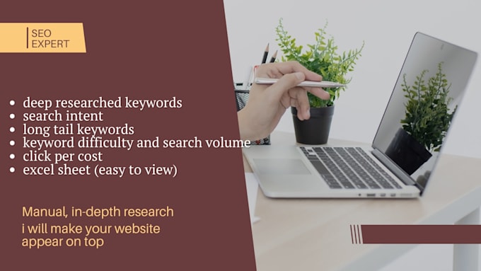 do deep keyword research for your website