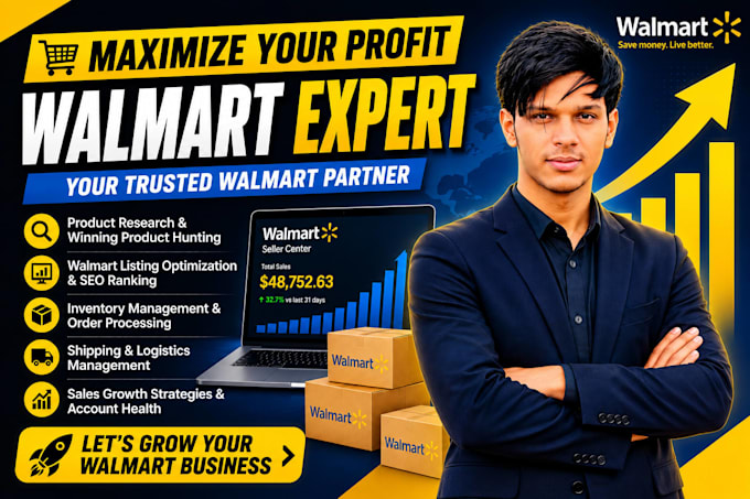 setup and optimize your walmart dropshipping and wfs store