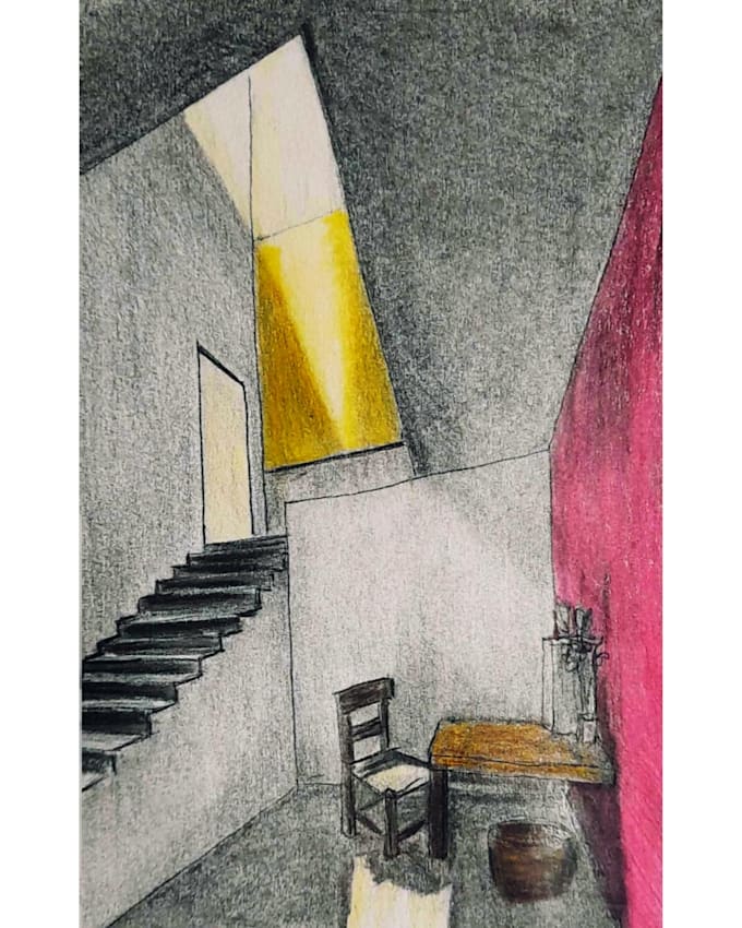 architectural sketches and drawings