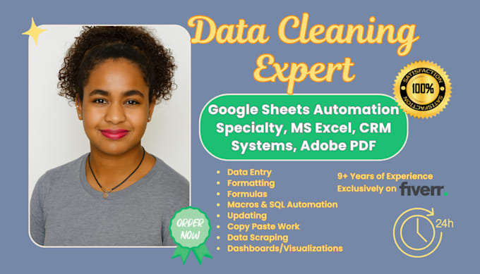 do data cleaning formulas macros sql excel sheets automation