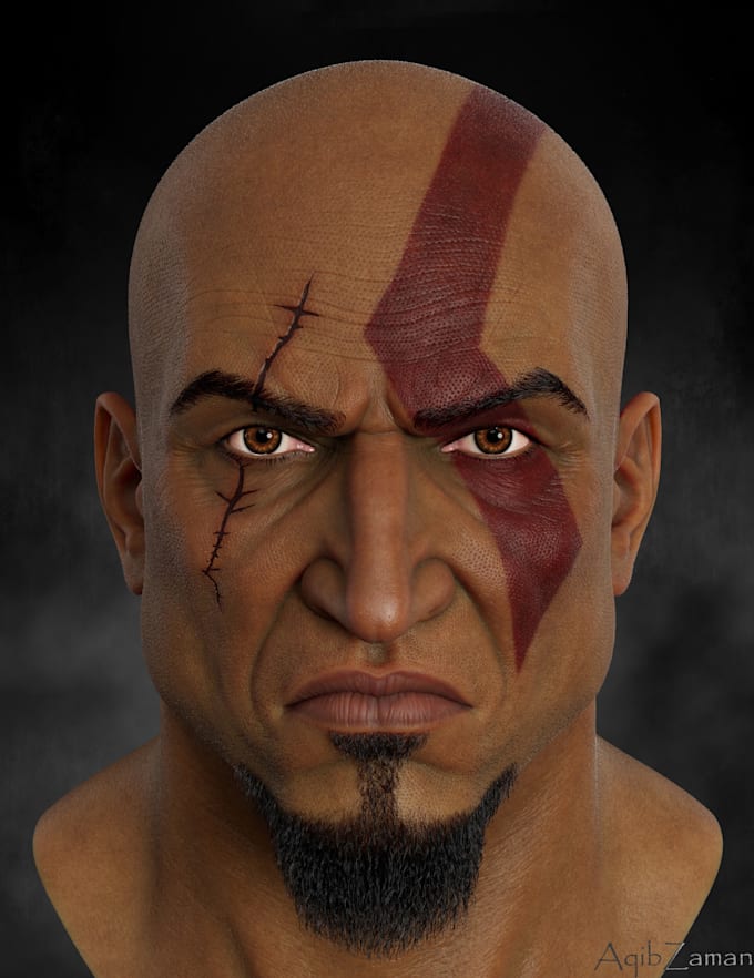 do realistic 3d models of character and creature