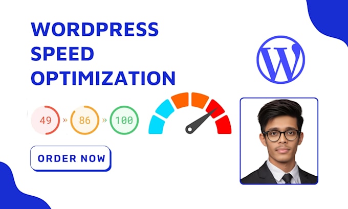 do wordpress website speed optimization, improve page speed