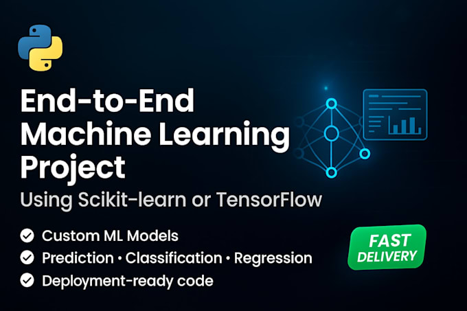 build and optimize an end to end machine learning model