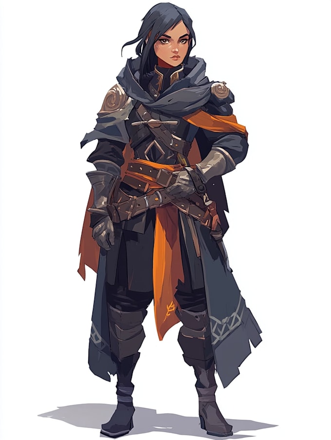 design professional characters for 2d games in unity