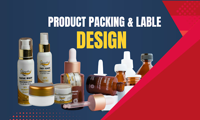 design premium custom packing and label for your brand