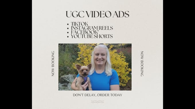 create female ugc spokesperson videos for your pet brand