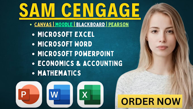 do sam cengage microsoft office, excel, word, access powerpoint