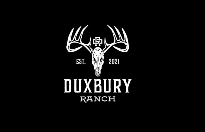 design rustic ranch wild north woods minnesota logo