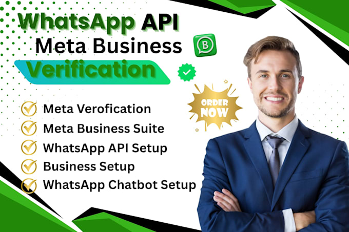 do your meta business verification with whatsapp API setup business suite
