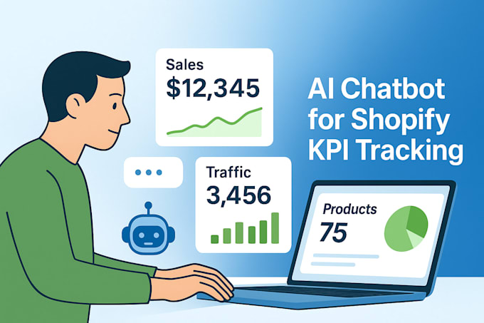 design ai chatbot for shopify KPI tracking