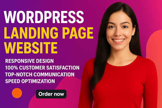 design responsive single page, one page wordpress website