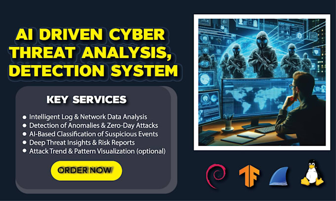 provide an ai driven cyber threat analysis, detection system