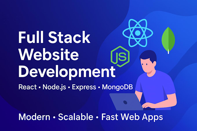 Be your full stack website development react software developer by ...