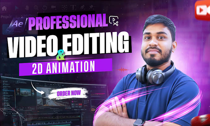 edit youtube videos with motion graphics, vsl edits