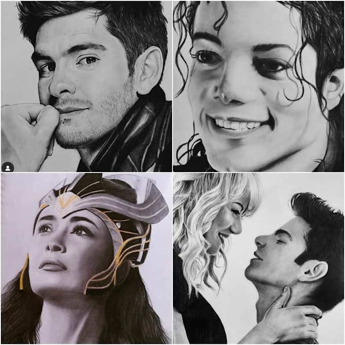 do realistic pencil drawings