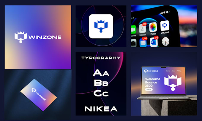 design a modern brand identity for startups