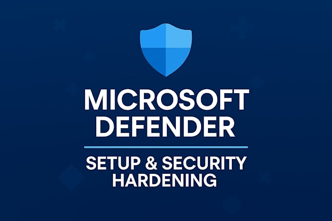set up microsoft defender and help harden security