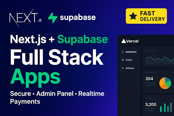 Build modern full stack web apps using nextjs and supabase by ...