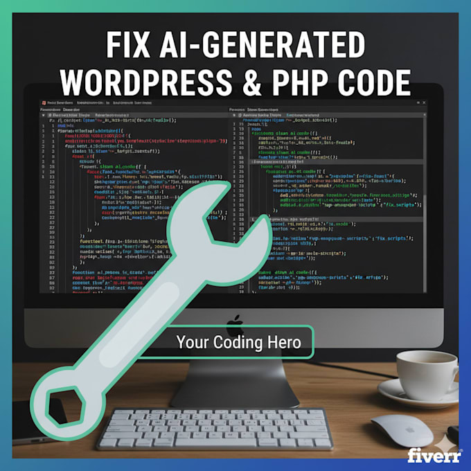 fix ai generated wordpress and PHP code