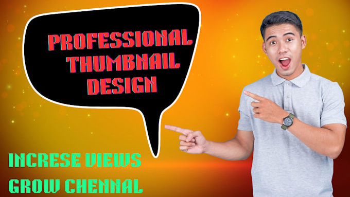 design professional clickbait thumbnail