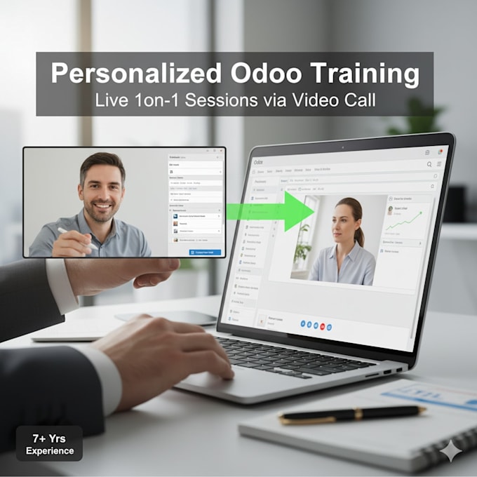 provide live odoo user training via video call