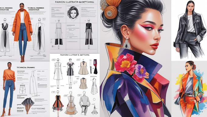 Design mood boards that define your fashion concept clearly by ...