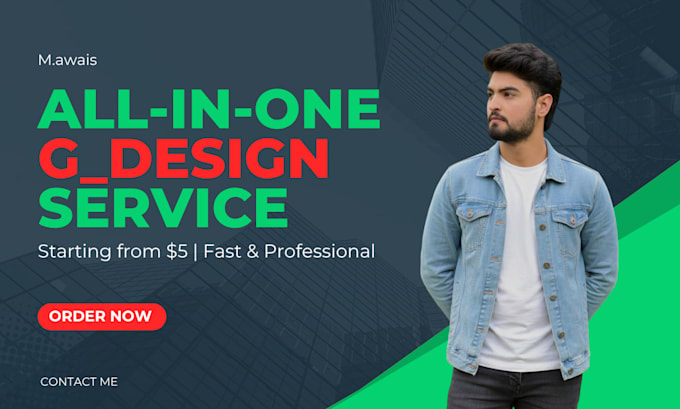 design all types of professional graphics for your brand
