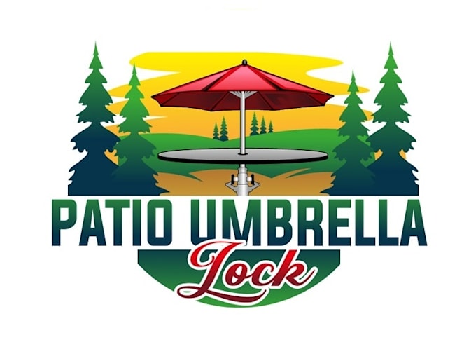 design unique umbrella logo with one day delivery