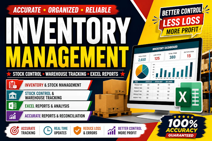 do inventory management stock control and warehouse tracking
