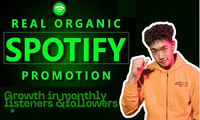 organically do spotify music promotion , spotify monthly listeners