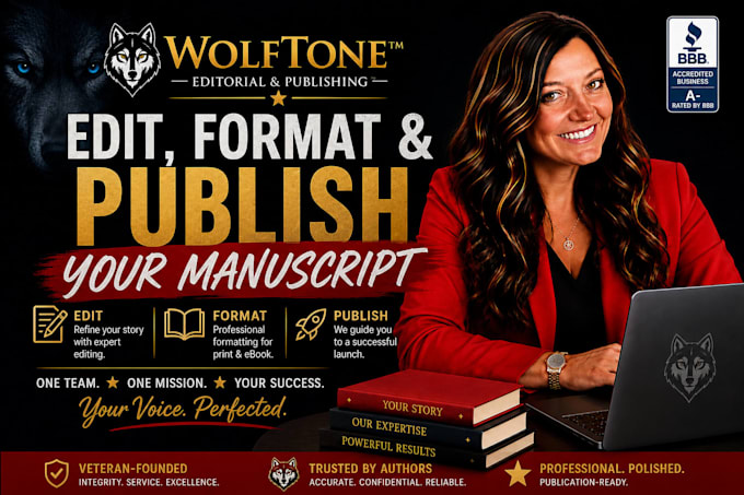 edit, format, and publish your book on KDP