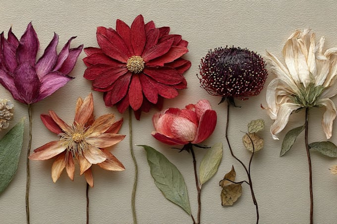 make a botanical illustrations of flowers art