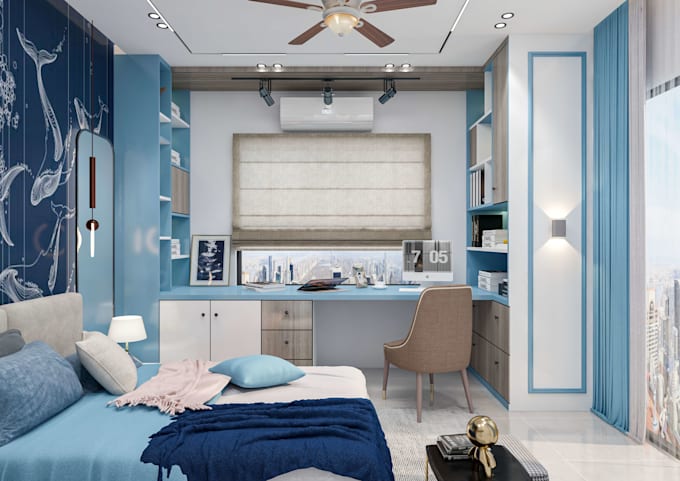 create 3d interior and exterior design with realistic architectural rendering