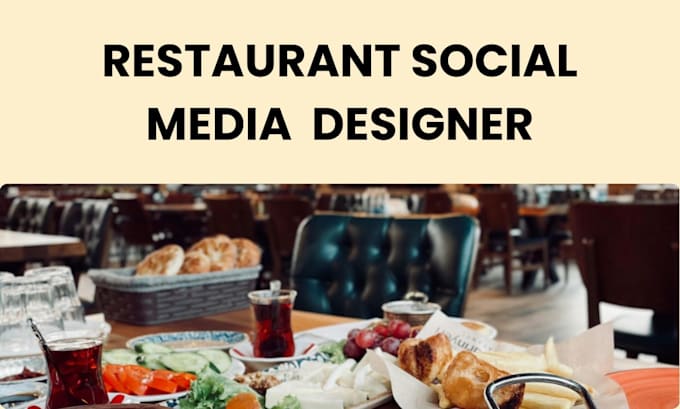 design social media post for your restaurants