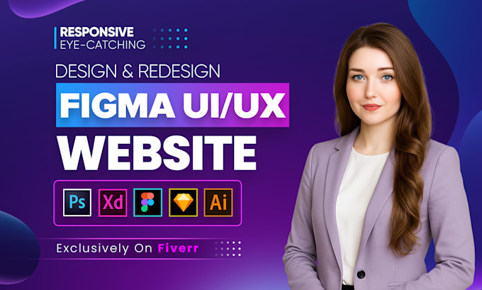 Design a modern and responsive website ui ux in figma by Johnny_bhai ...