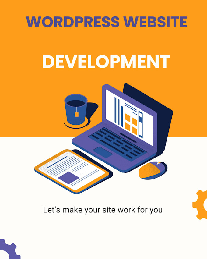 create professional wordpress website with elementor