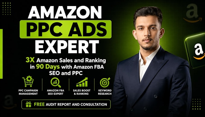 be your amazon ppc expert, setup and optimize ads, sponsored ppc campaighs