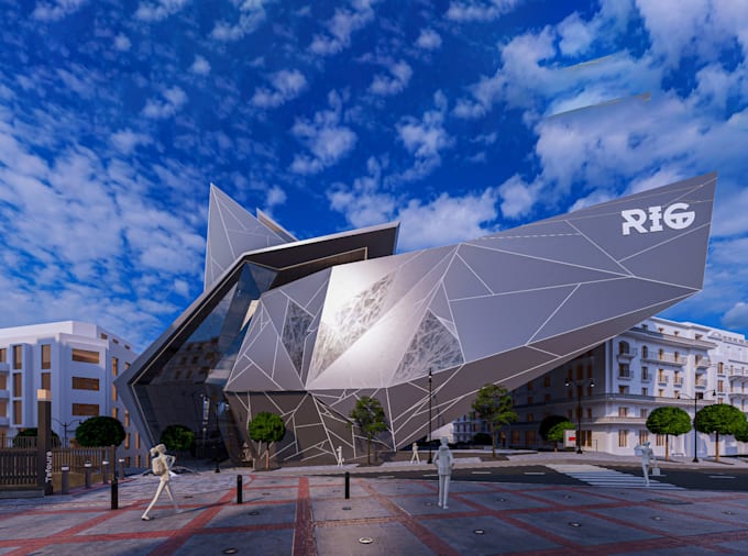 create high quality exterior 3d renders