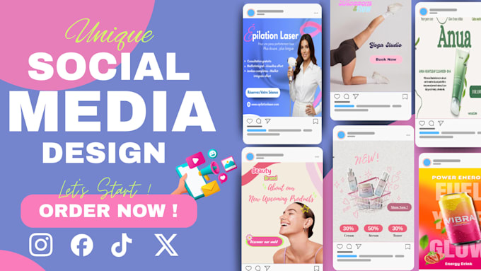 create social media posts, ad creative, facebook ad image, instagram designs