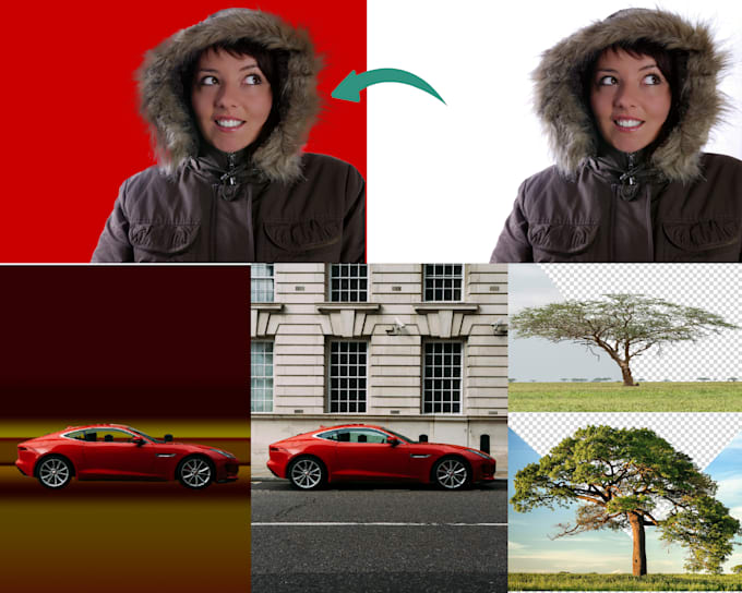 remove background from complex hair fur or trees
