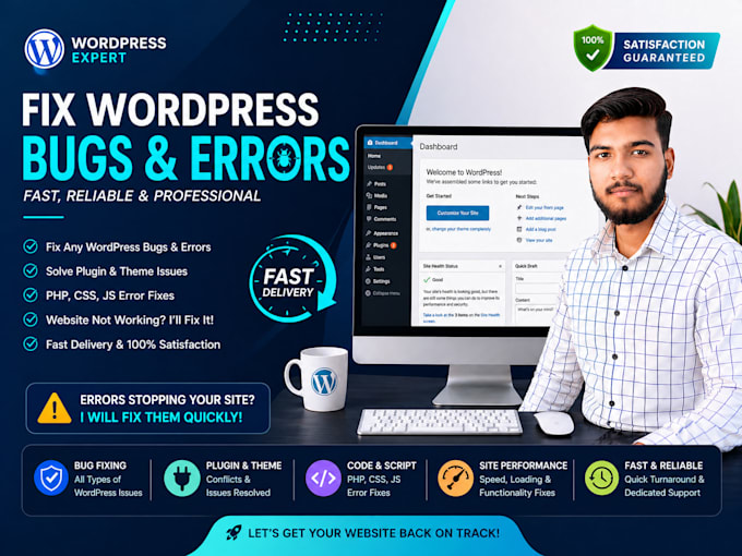 fix wordpress errors white screen elementor issues and bugs