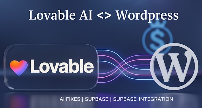 fix lovable ai, connect supabase, and integrate your lovable app with wordpress