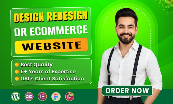 build and revamp a wordpress website or ecommerce website