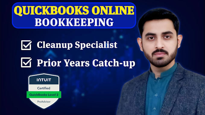 do setup, clean up and catch up bookkeeping in quickbooks online