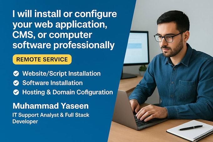 provide professional remote IT support and fix your computer or software