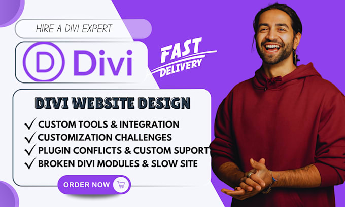 be divi theme expert, divi builder, divi customization, redesign divi website