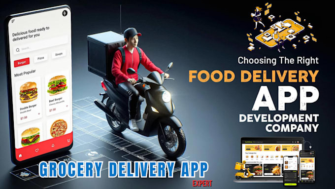 develop food delivery app restaurant app grocery delivery app uber eats doordash